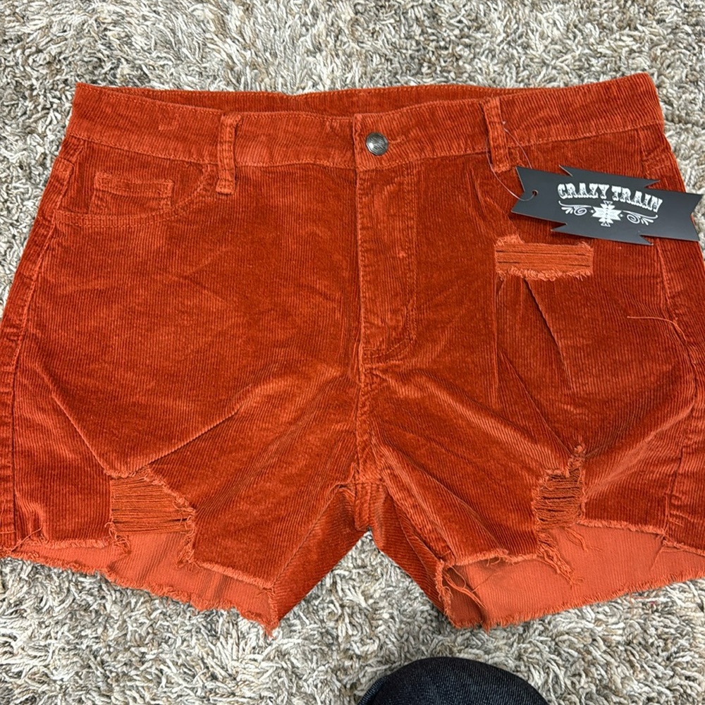 Crazy train rust shorts
